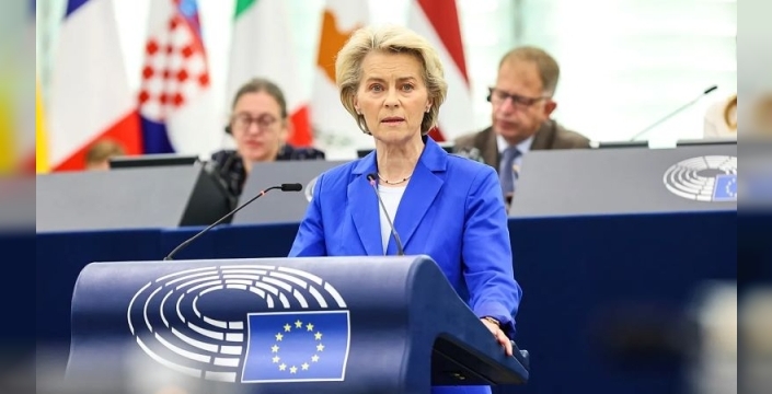 Von der Leyen, İsrail'i Lübnan'ın egemenliğine ve toprak bütünlüğüne saygı göstermeye çağırdı